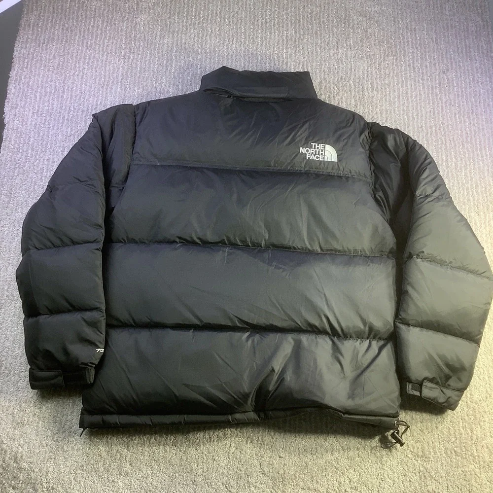 The North Face 1996 Retro Nuptse Jacket Mens Black 700 Down Puffer Size M NWT